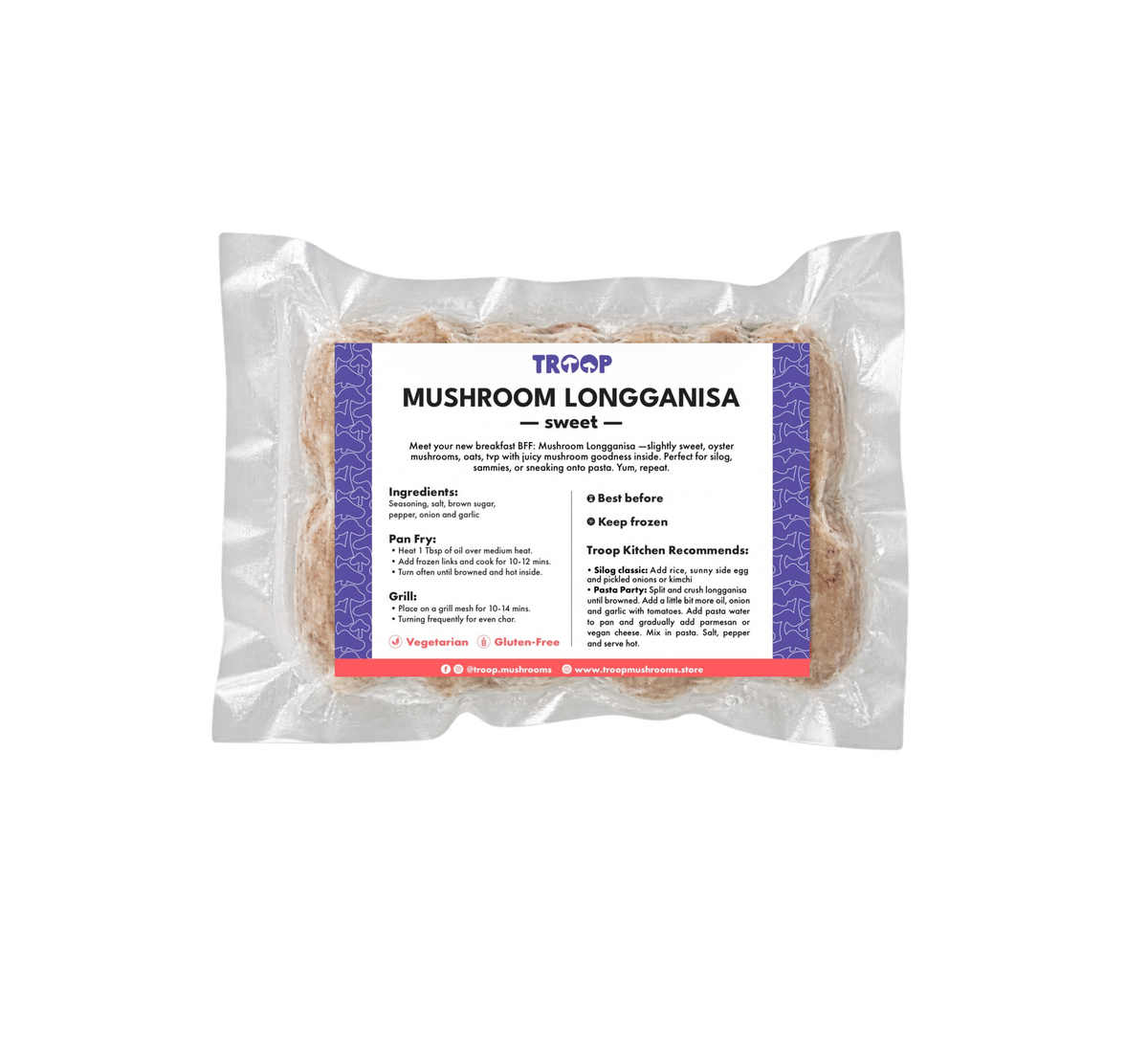 Mushroom Sweet Longganisa
