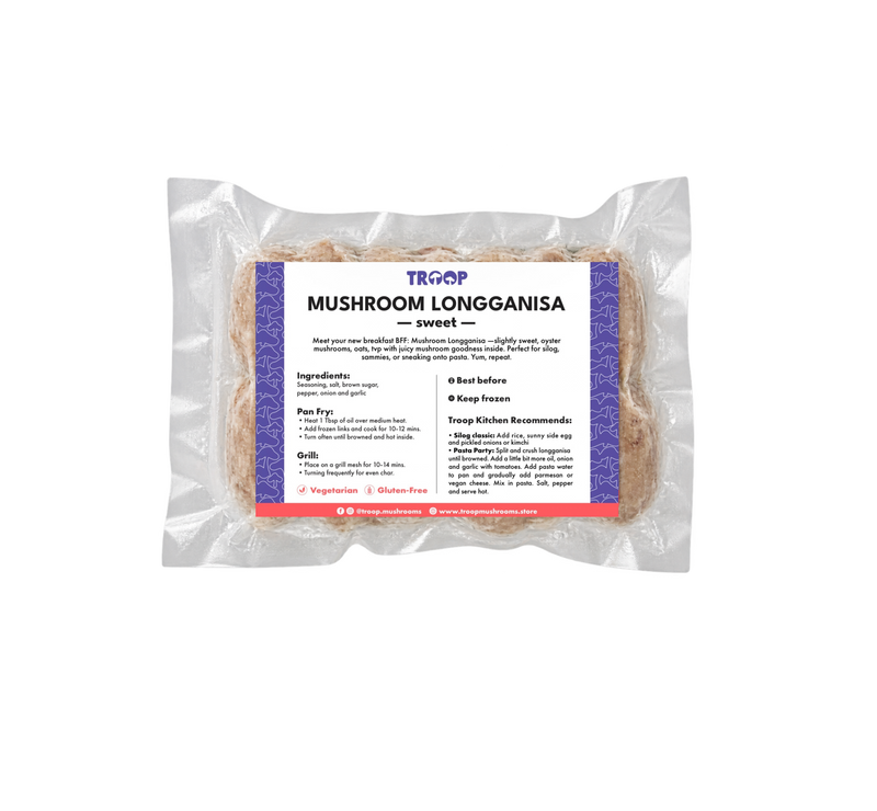 Mushroom Sweet Longganisa