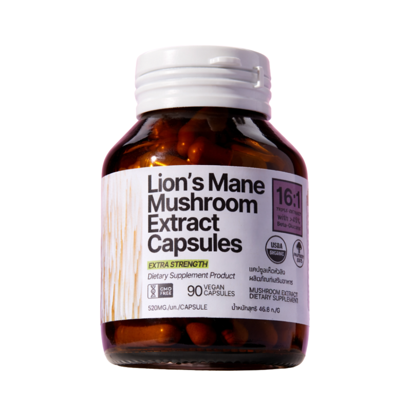 Lion's Mane Triple Extract Capsules